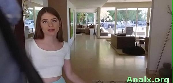  Naked redhead teen Alice March banged well